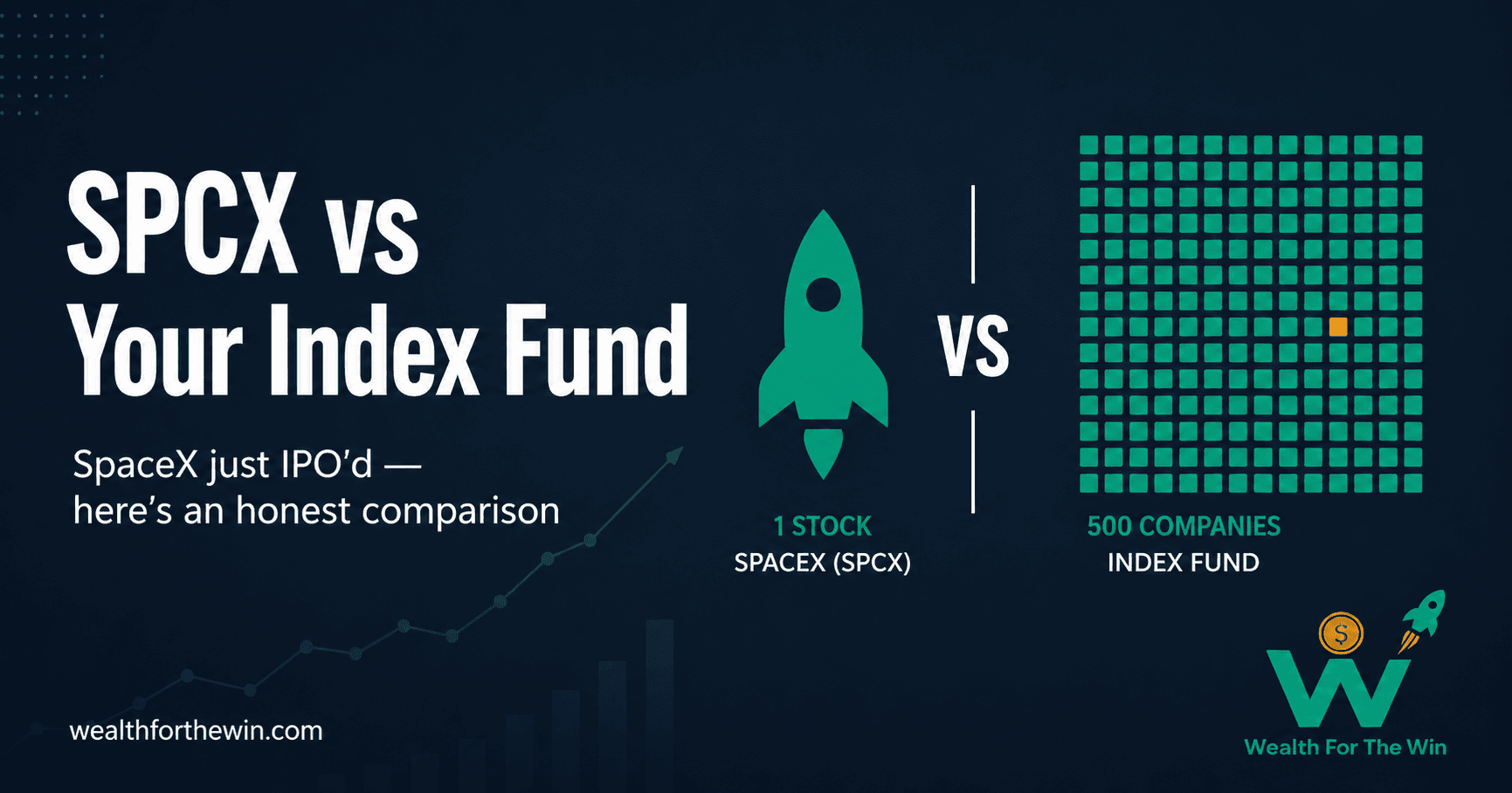 SpaceX Just IPO'd. Should You Buy SPCX or Stick With Your Index Fund?