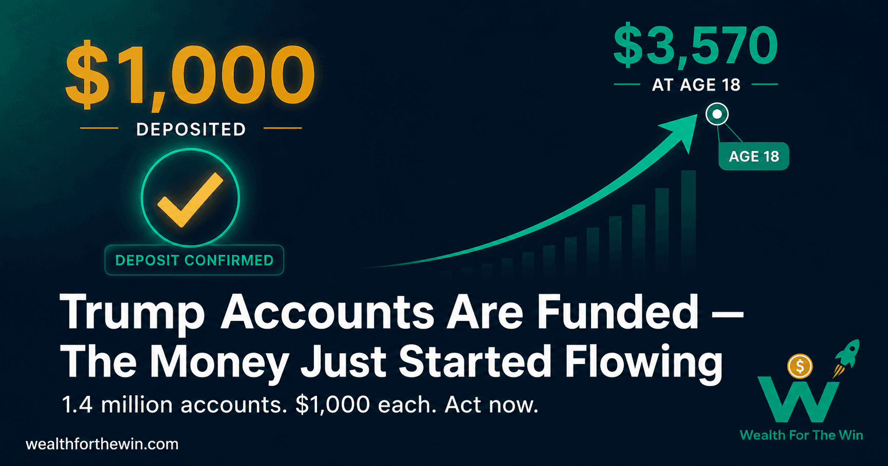 Trump Accounts Are Now Funded — The Real Money Just Started Flowing